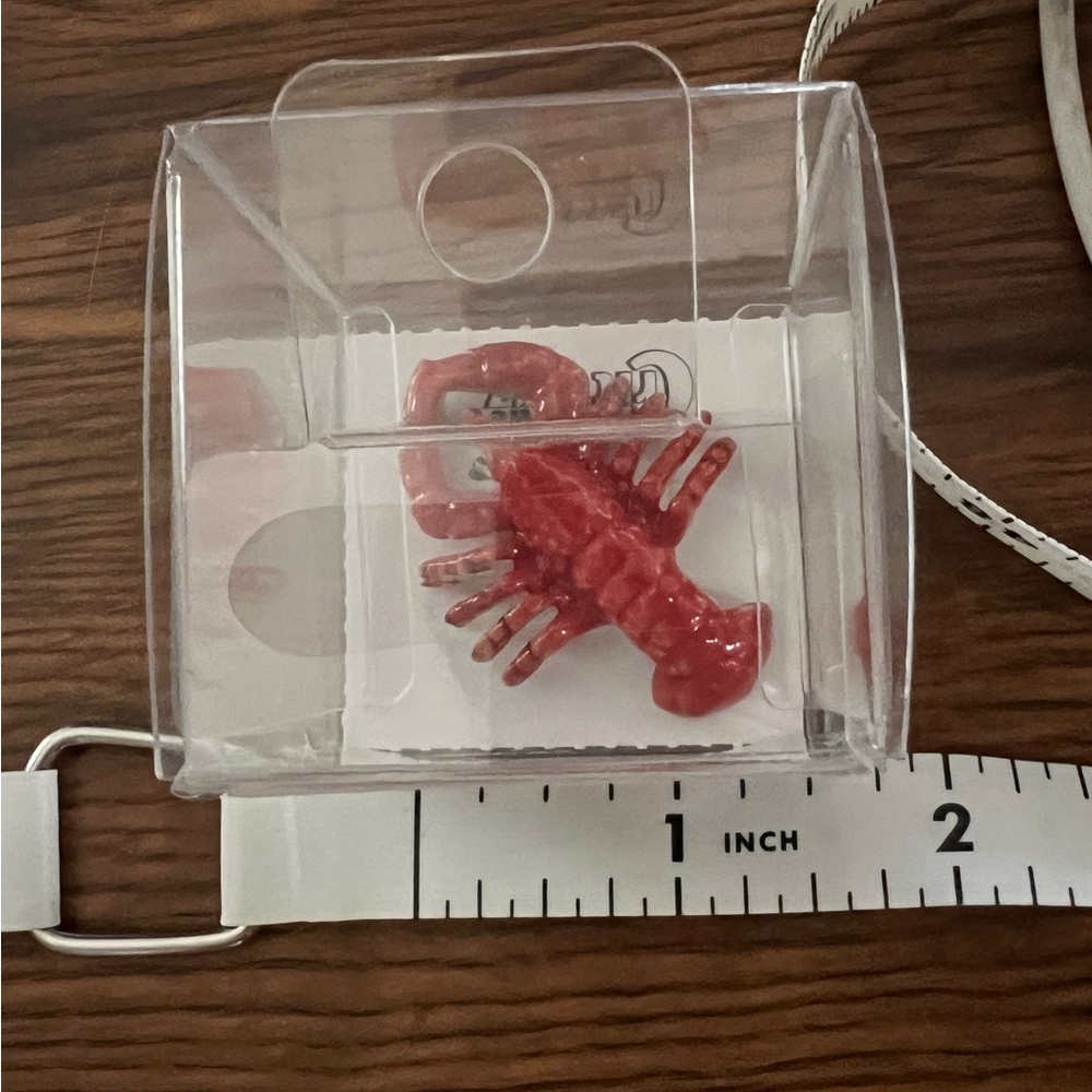 Lobster, ceramic, craft, approximately 1.5”
NIB